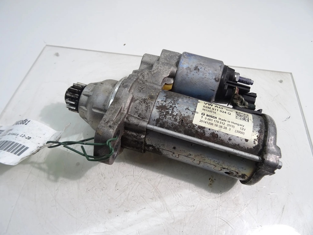 фото №1, Skoda fabia mk3 стартер 02m911024q