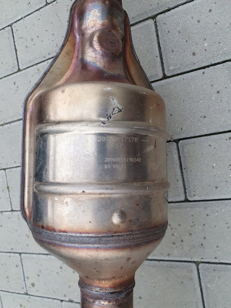 фото №9, Captur ii 19-22 1.3 tce гасник труба вихлопна kat