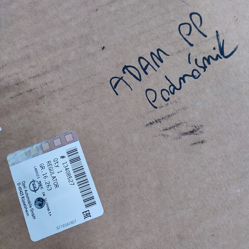 Купить Подъемник стекло правый перед opel adam