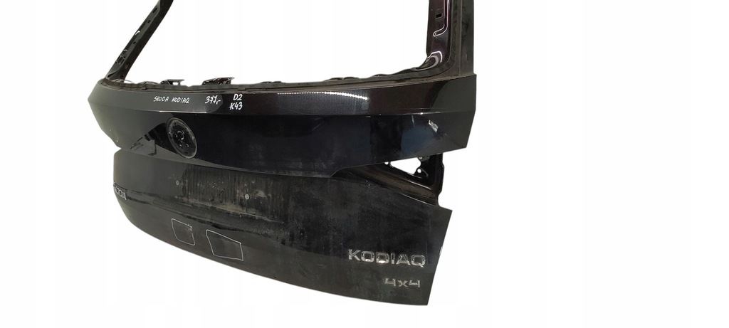 фото №9, Skoda kodiaq 2017- крышка багажника задняя багажника задняя