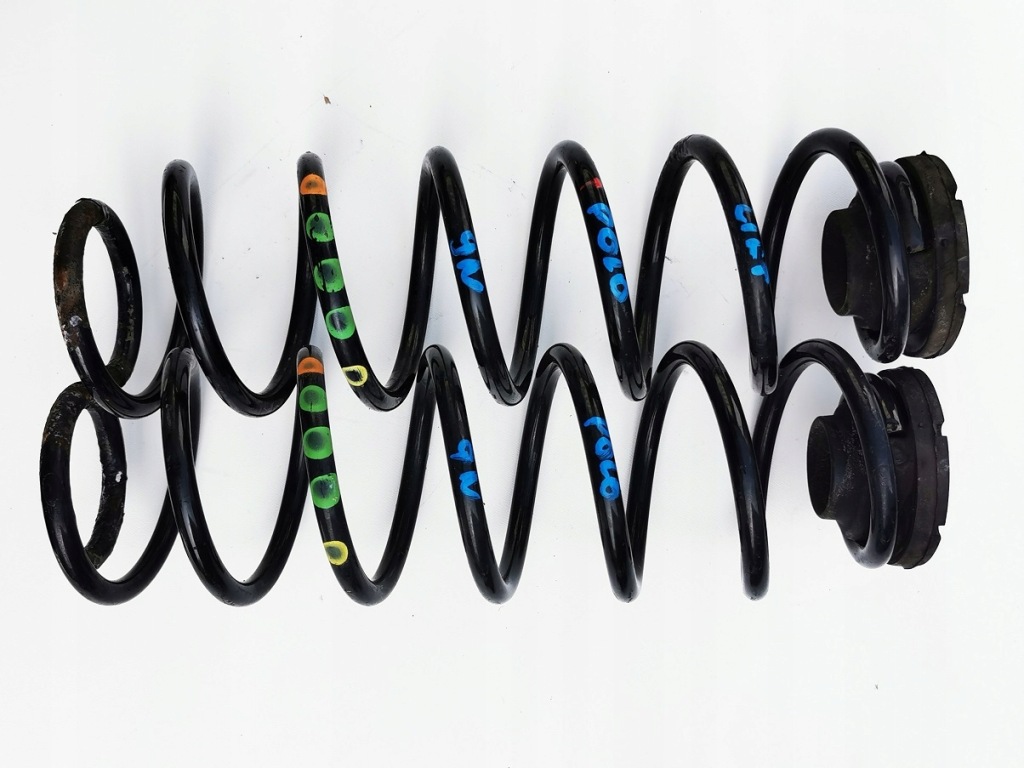 фото №1, Vw polo 9n mk iv пружины подвеска задняя kpl задние