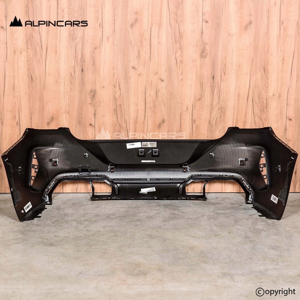 фото №5, Bmw 8 f91 f92 m8 бампер задний frozen black