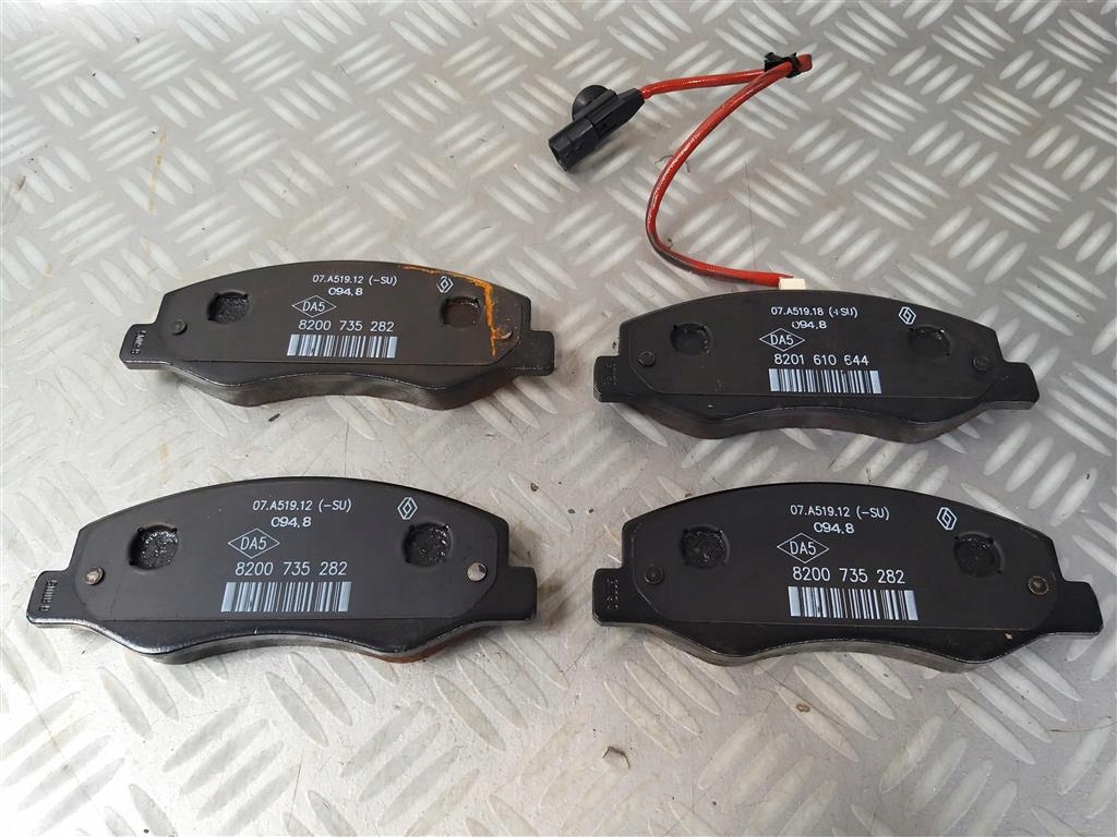 фото №1, Гальмівні колодки гальмівні задня opel movano b master iii оригінал 95521680