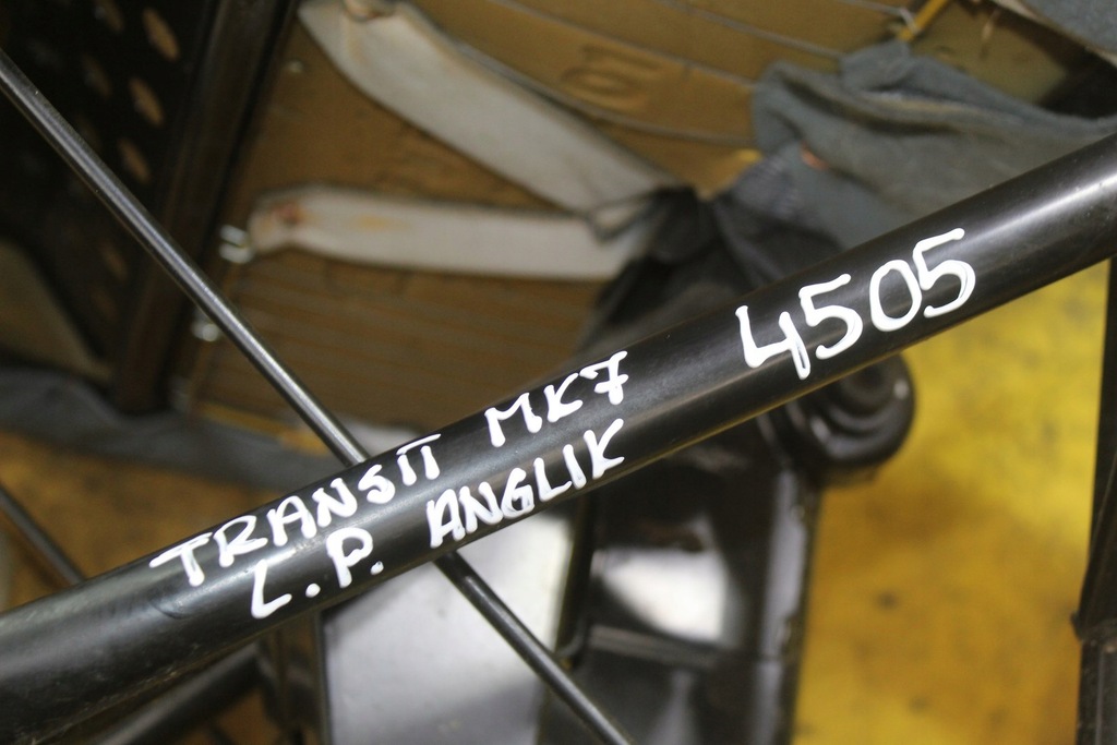 фото №9, Сидіння лавка заднє сидіння пасажира лівий перед anglik ford transit mk 7