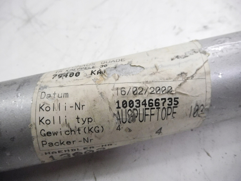 фото №7, Труба вихлопна renault espace ii 6025101308