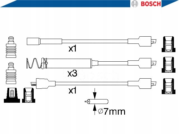 фото №3, Провода зажигания opel bosch