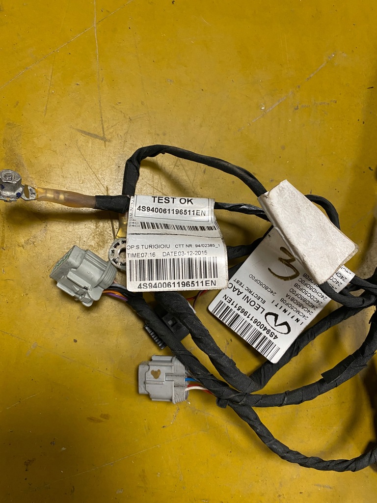 фото №10, Джгут електропроводка запобіжники infiniti q30