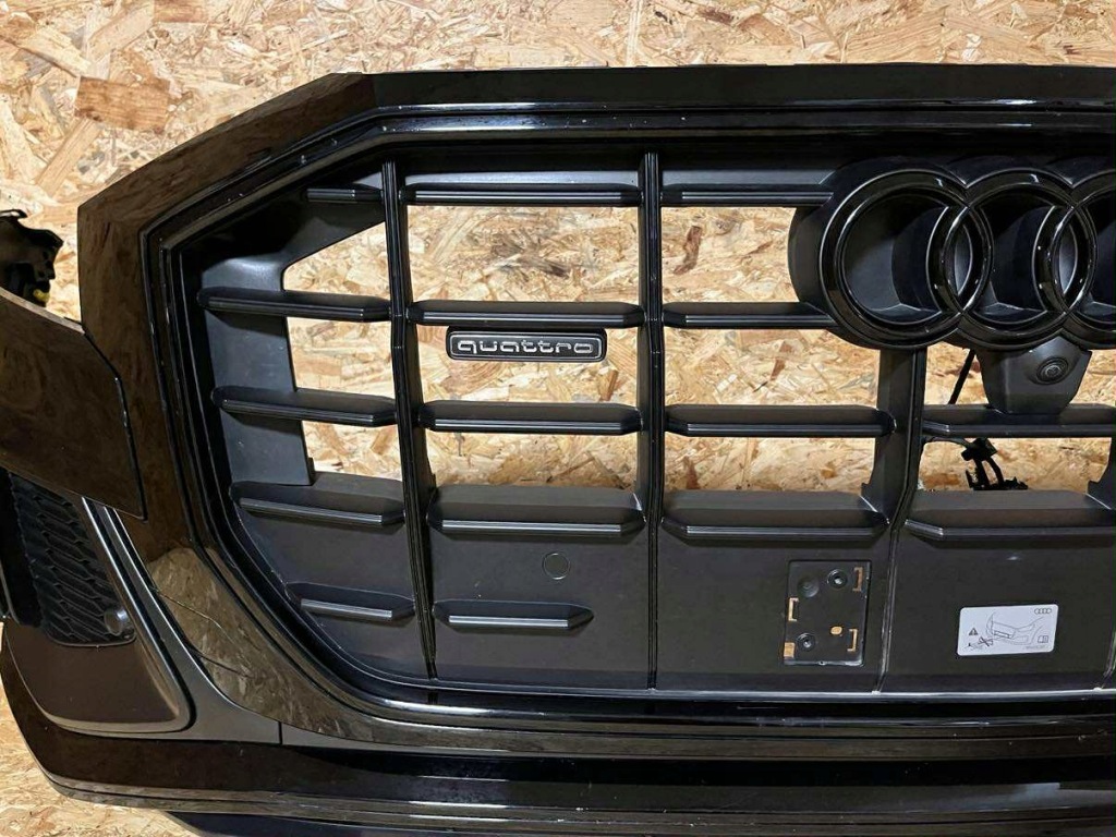 фото №13, Kompletny бампер перед audi q8 4m8 s-line камера pdc ly9t 22r оригинал