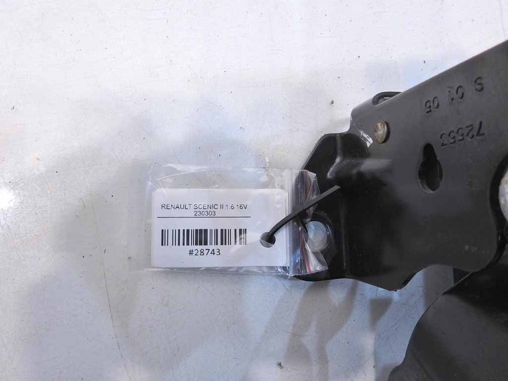 фото №5, Педаль гальма автоматична коробка передач renault scenic ii 1.6 16v