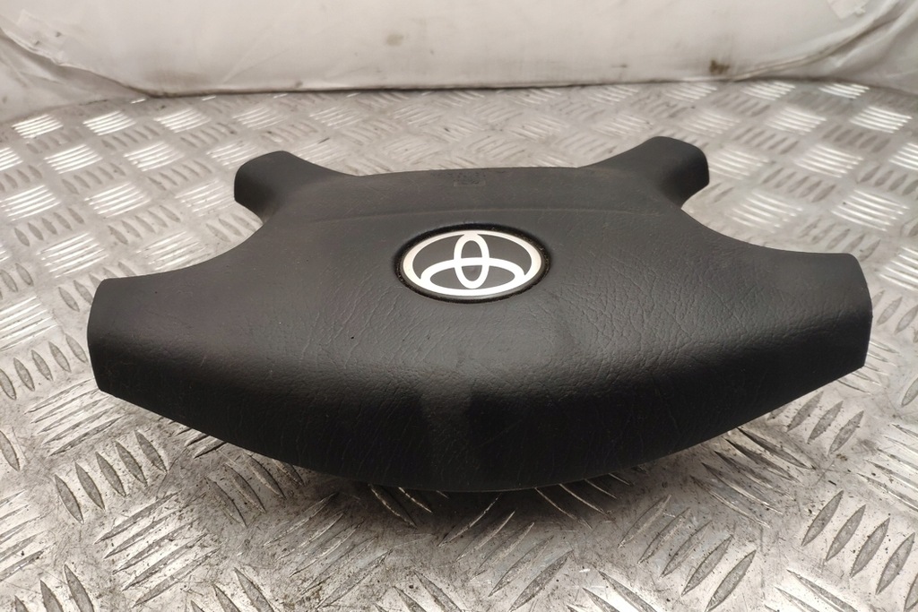 фото №8, Подушка безопасности водителя toyota avensis _t22_ egnav005 1.6l бензиновый 81kw 2001