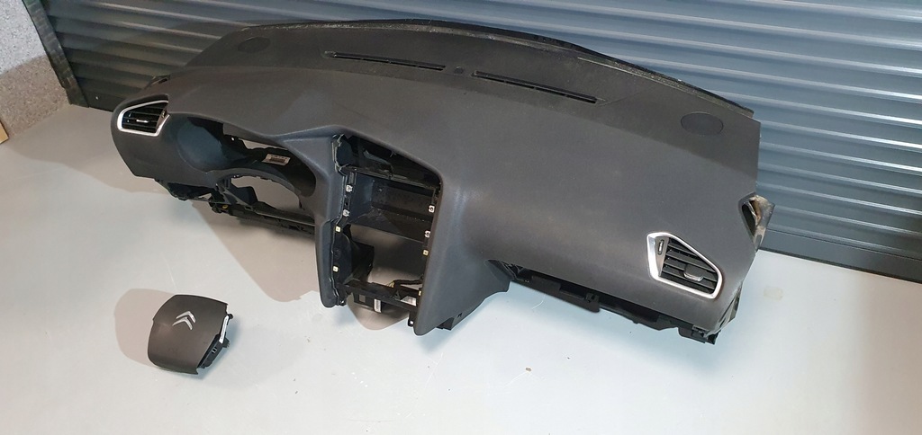 фото №5, Консоль панель приладів панель приладів + 2 x подушка citroen c4 ii b7 europa оригінал