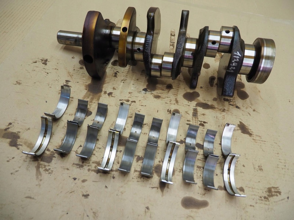 Купити Mercedes e w210 2.8 v6 112.921 wał колінчастий вкладиші