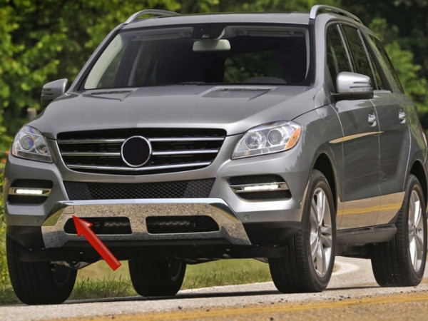 фото №4, Заглушка фаркоп буксировочный перед mercedes ml w166