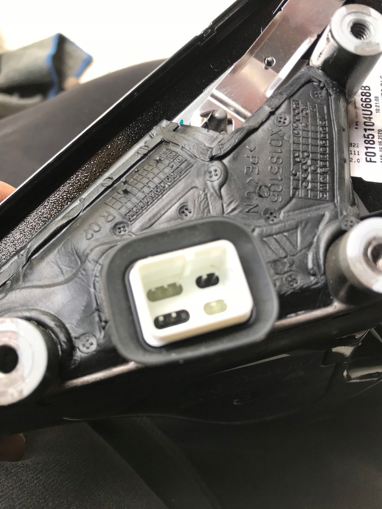 фото №11, Bmw 8 g14 g15 зеркало правое карбон 9 pin 9 кабели