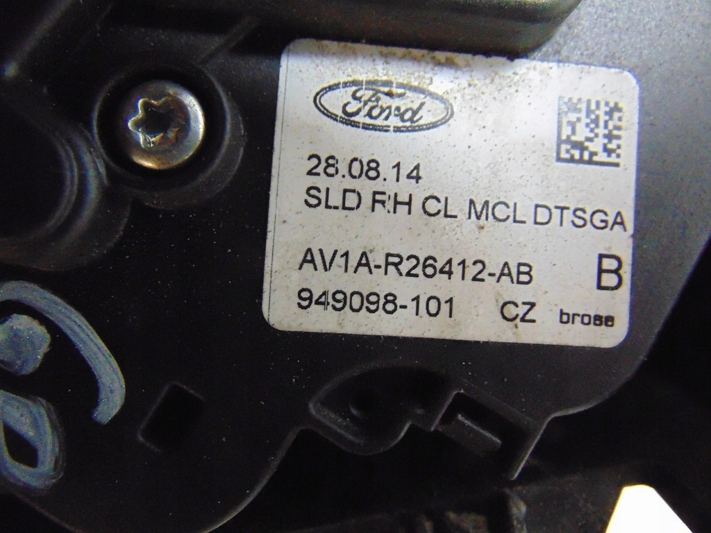 фото №11, Замок cent. двері правий задня ford b-max 6pin