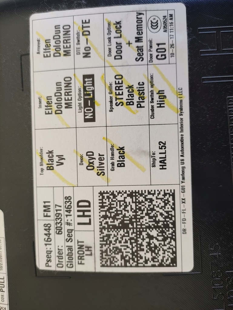 фото №8, Обшивка оббивка двері салон bmw x3 g01 шкіра