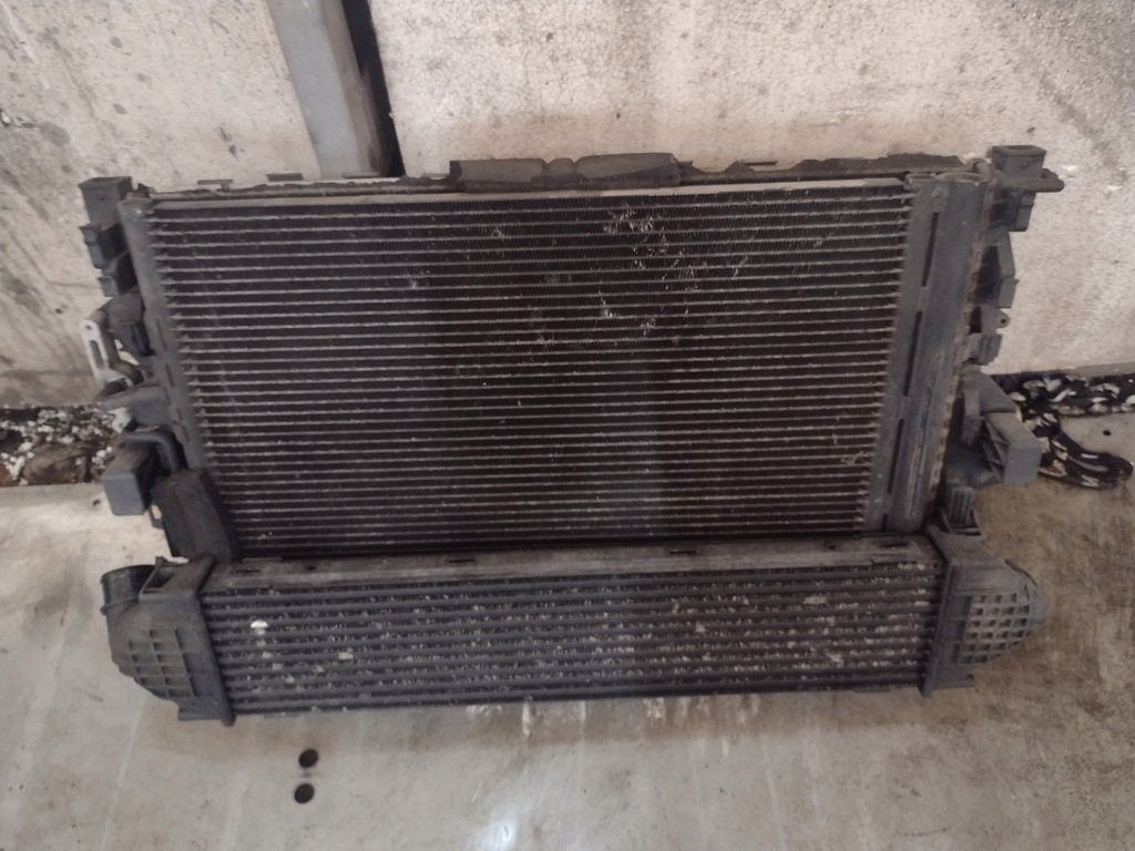 фото №1, Ford mondeo mk4 радиатор интеркулер вентилятор