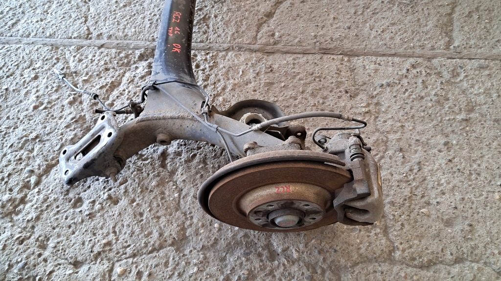 фото №7, Peugeot rcz комплектная балка подвеска oś задняя