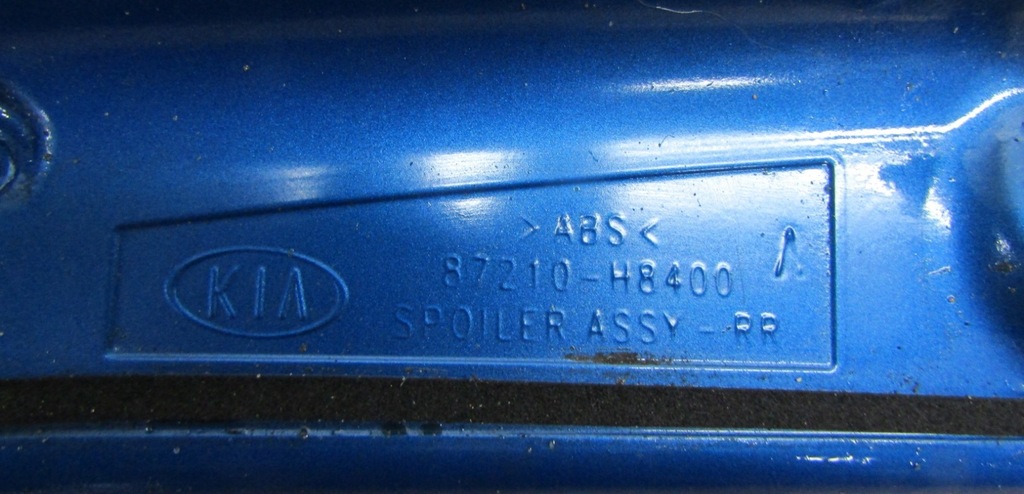 фото №14, Спойлер спойлер козырёк крышки задняя задний задняя kia stonic 17-