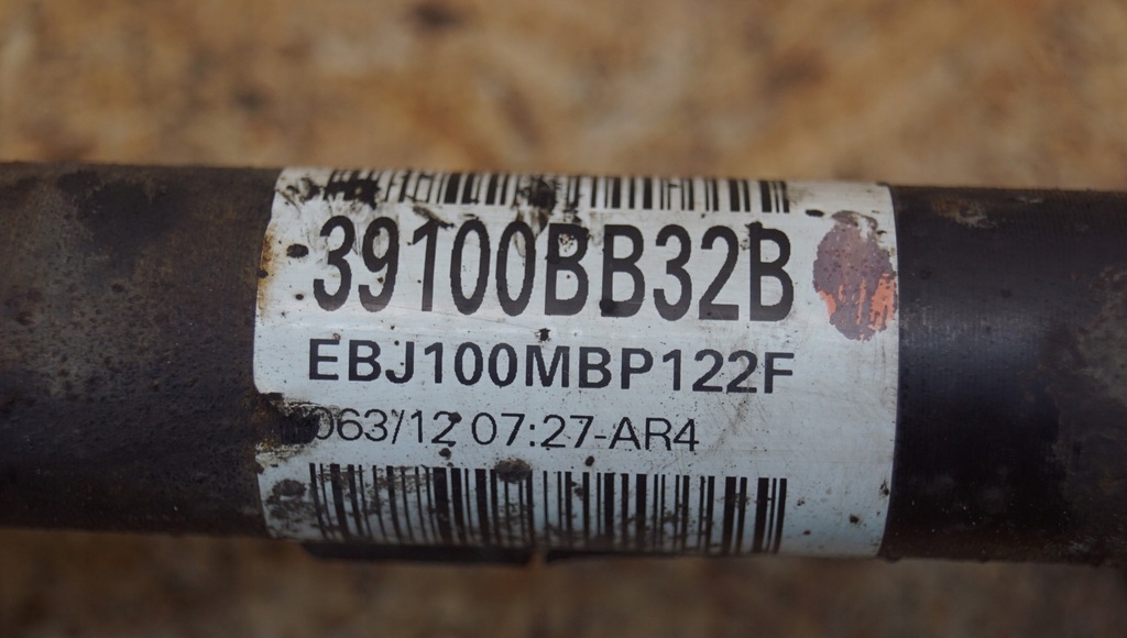 фото №9, Привідний вал правий перед nissan qashqai j10 lift 1.5 dci