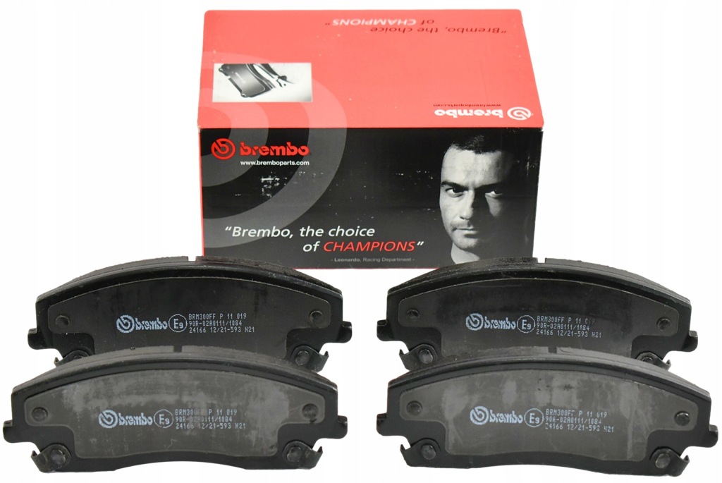 фото №1, Brembo p 11 019 гальмівні колодки гальмівні перед lancia thema chrysler 300c