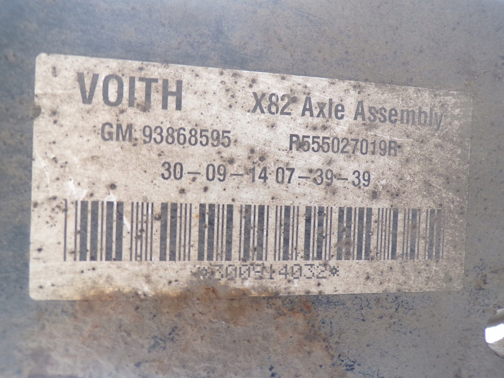 фото №8, Підвіска задня oś trafic iii opel vivaro b 1.6 r555027019r 93868595