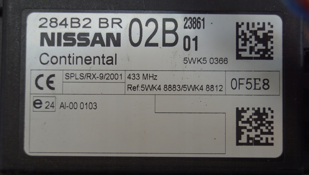 фото №7, Модуль комфорта nissan qashqai j10 284b2br02b