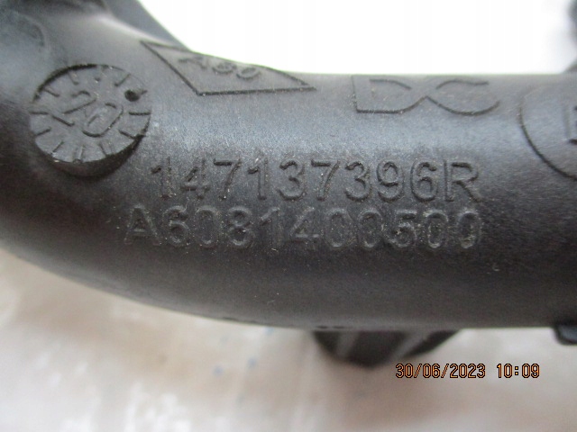 Nissan qashqai 1.5 d труба 147137396r Київ