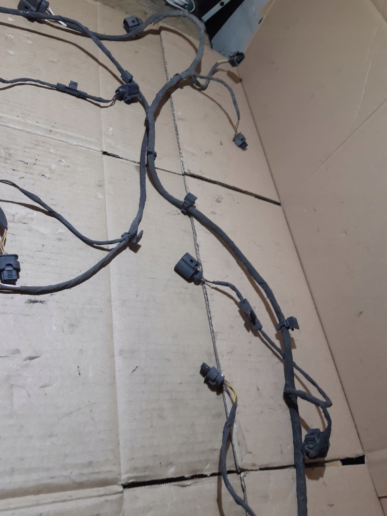 фото №8, Audi q7 4l джгут електропроводка pdc бампера передній перед радар