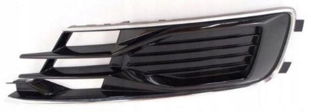 фото №1, Audi a6 c7 2014-2018 решётка радиатора w бампере левая nowa