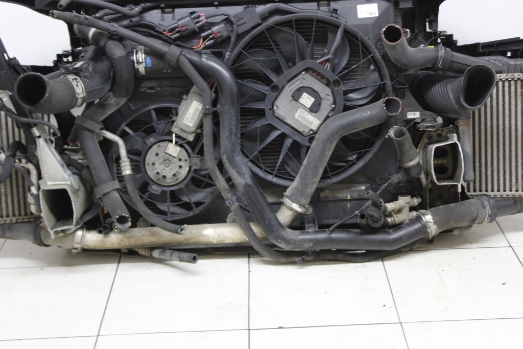 Audi q7 1 4l 3.0 tdi автоматична коробка передач 05r- ремінь передній радіатор вентилятори комплект Ціна