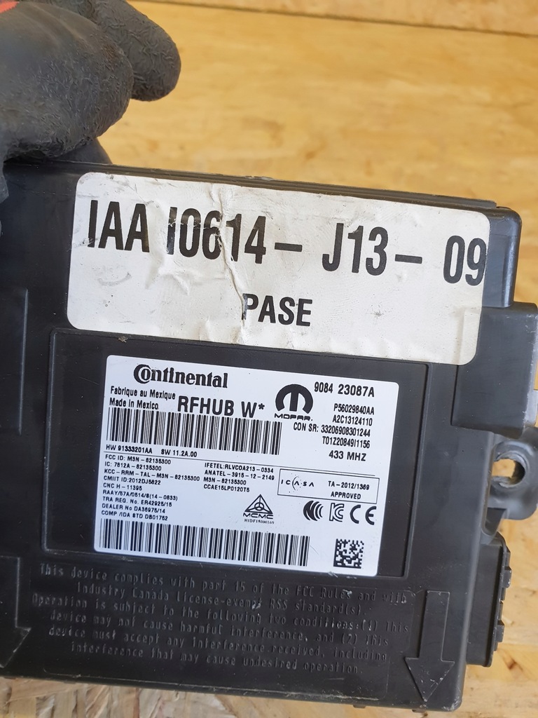 фото №5, Jeep grand cherokee wk2 модуль блок управления 56029840aa