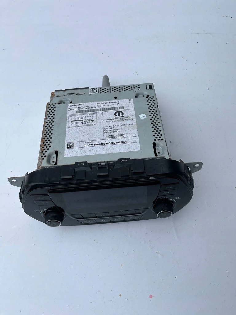 фото №4, Fiat tipo ii радіо радіопрогравач