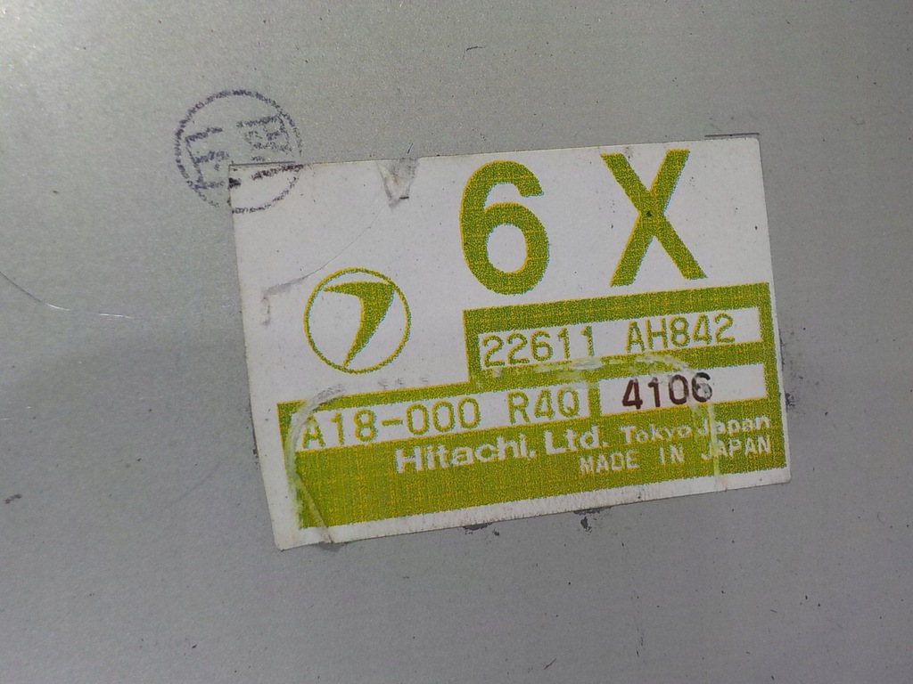 фото №7, Subaru legacy iv 2.0 набір стартовий 22611ah840