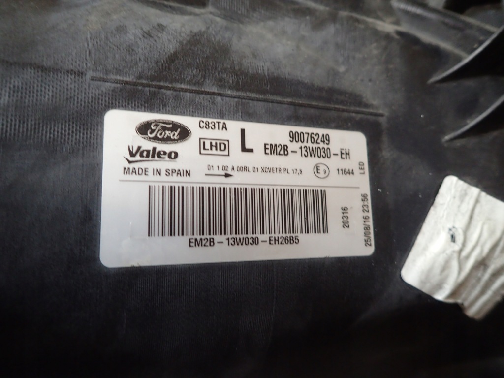 Фара перед ліва ford s max galaxy full led Недорого