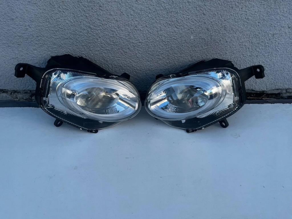 фото №6, Fiat 500 lift лампа лампы w бампер комплект противотуманная фара led 2015-