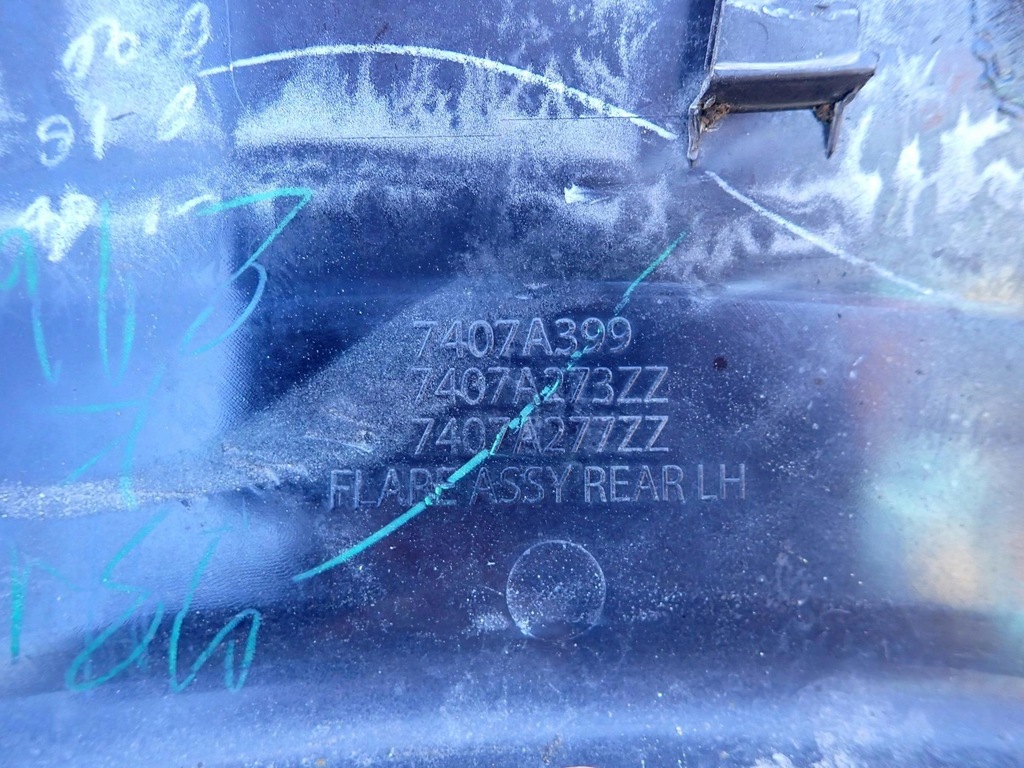 фото №12, Mitsubishi l200 v 5 15-19 молдинг накладка лівий задня