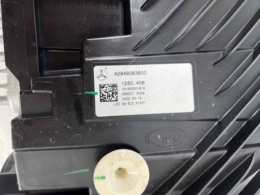 Mercedes w294 digital ходові вогні full led фара права Недорого