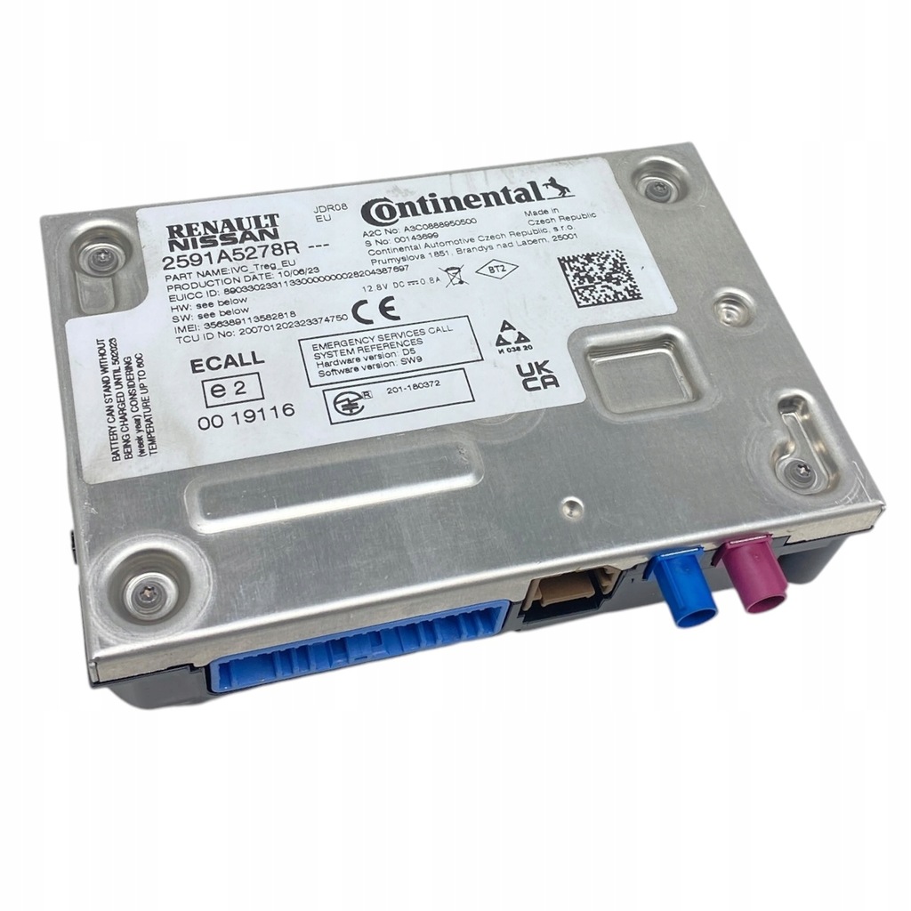 фото №11, Модуль блок управления tcu dacia sandero iii logan iii jogger 2591a5278r