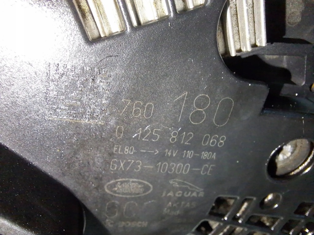 Генератор gx73-10300-ce jaguar land rover 2.0 d Недорого