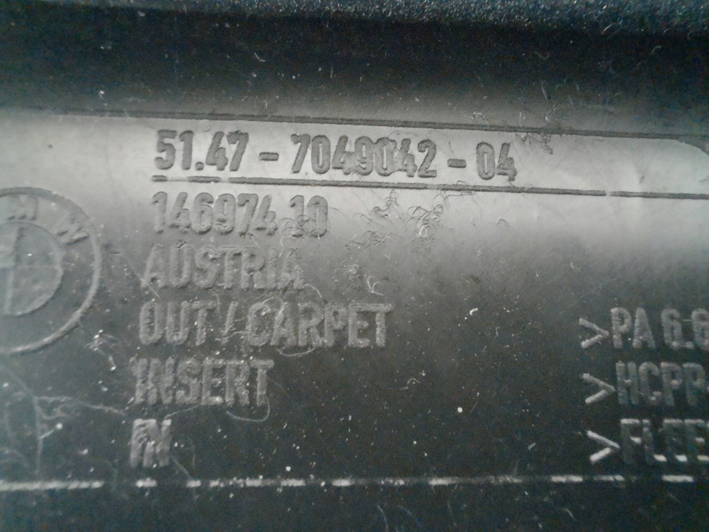 фото №5, Bmw x3 e83 03-06 2.0d обивка багажника bok правый 7049042