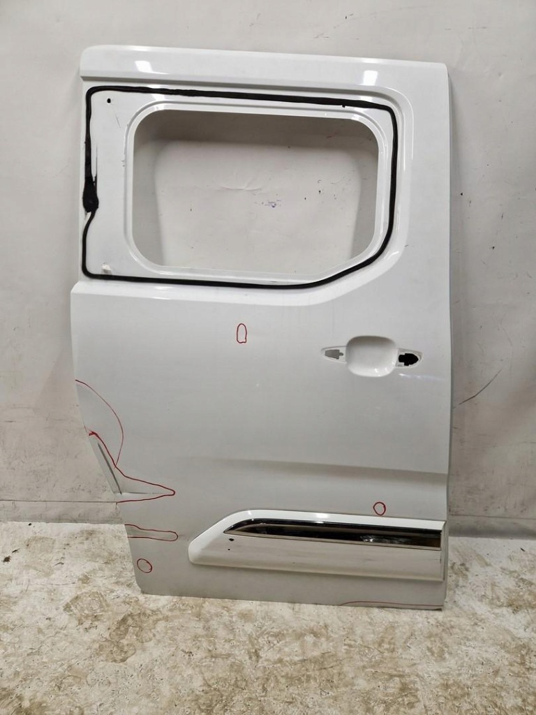 фото №1, Дверь правое сдвижные partner berlingo iii iv боковой правое правый задняя