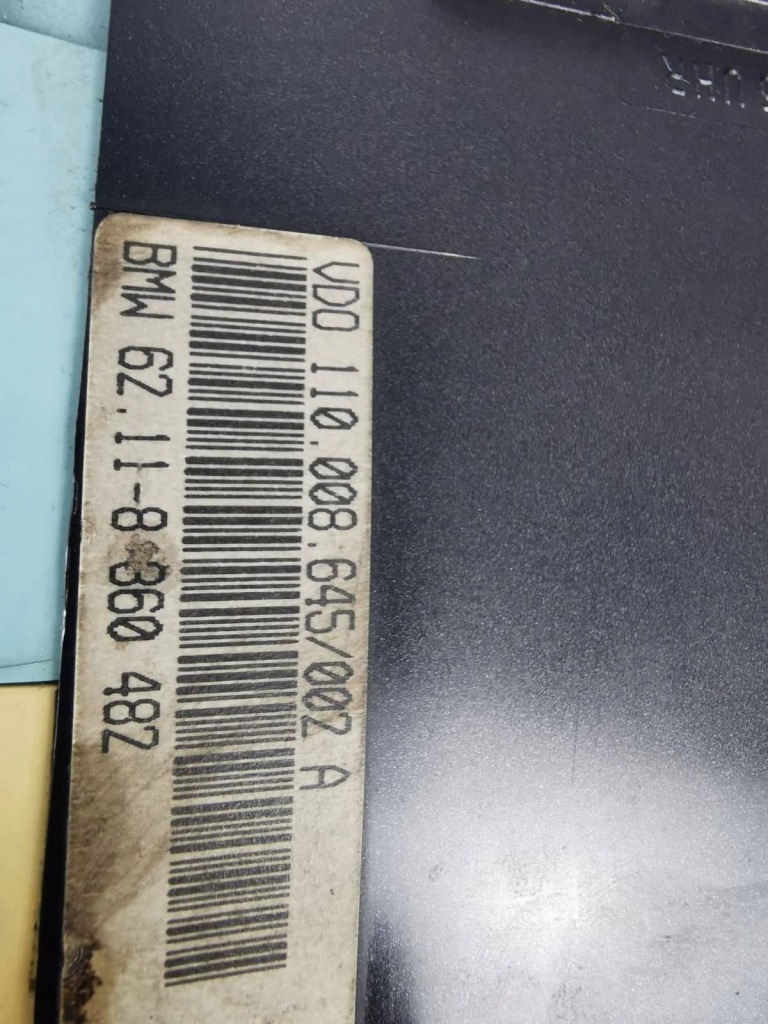 фото №11, Лічильник bmw 3 e36 62118360482