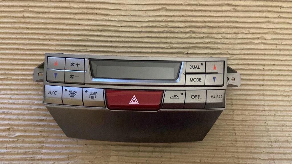 фото №1, Панель керування кондиціонера subaru legacy 2010