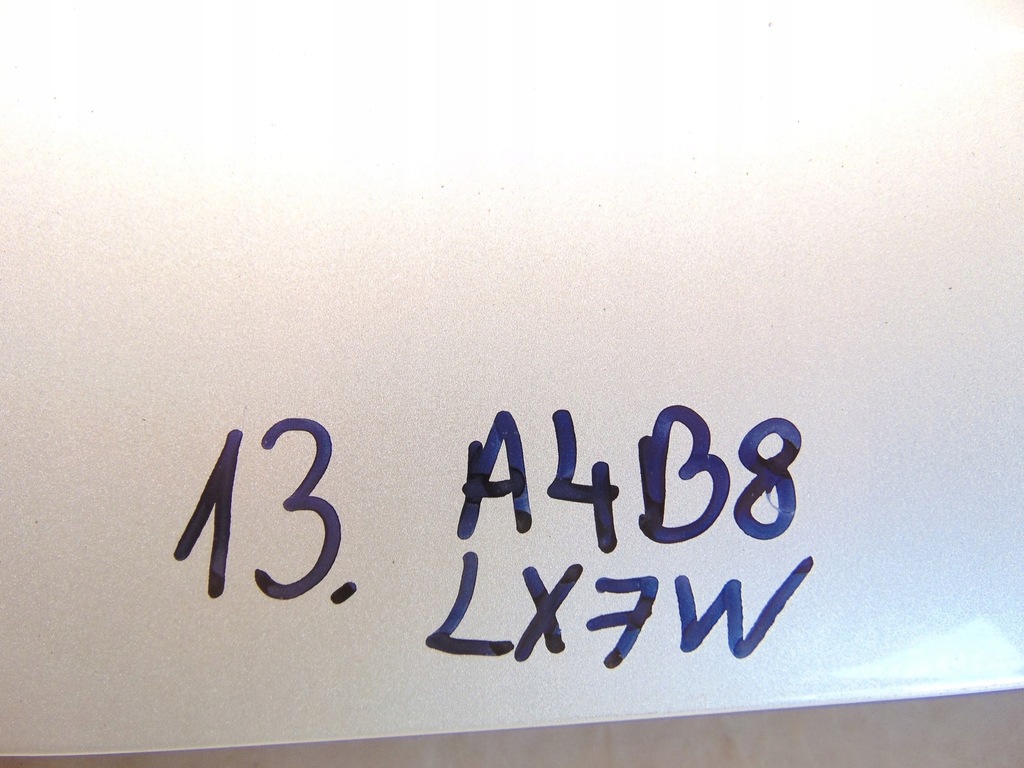 фото №9, Капот кришка двигуна lx7w audi a4 b8 08-12r