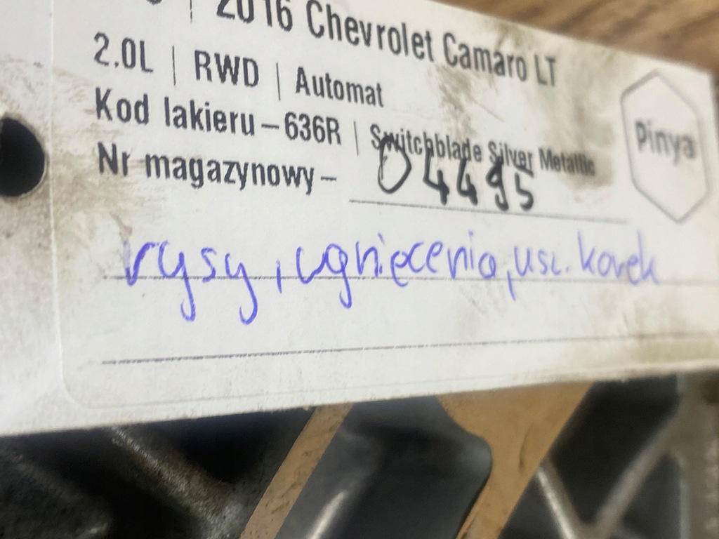 фото №10, Піддон піддон масляна 3.6 v6 lgx chevrolet camaro 2016+ usa