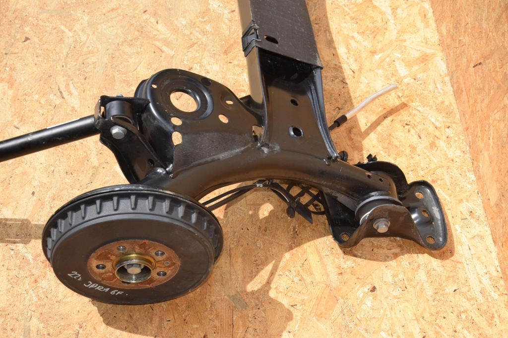 фото №10, Балка підвіска задня гальмівні барабани амортизатор ibiza v 6f 2g0501053cm 22r 16tyśkm