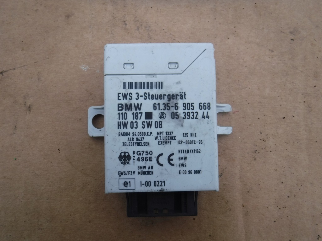 фото №1, Модуль иммобилайзер bmw e46 6905668
