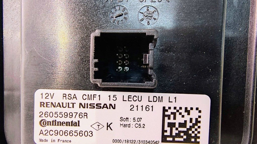 фото №3, Преобразователь модуль led renault 260559976r