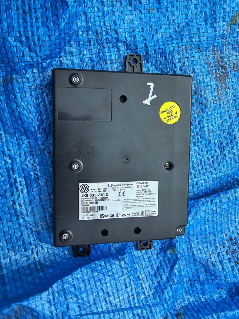 фото №1, Vw t5 lift модуль bluetooth 1k8035730d